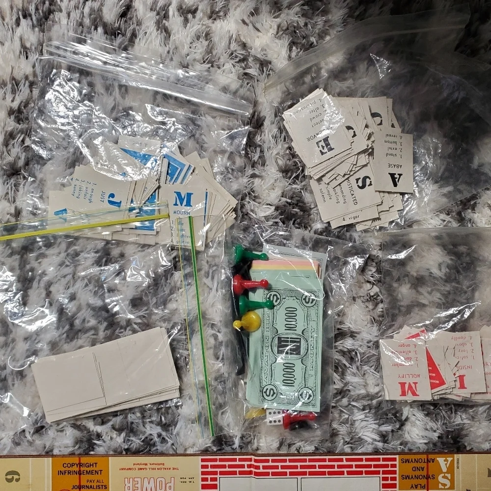 The Game of Word Power Board Game